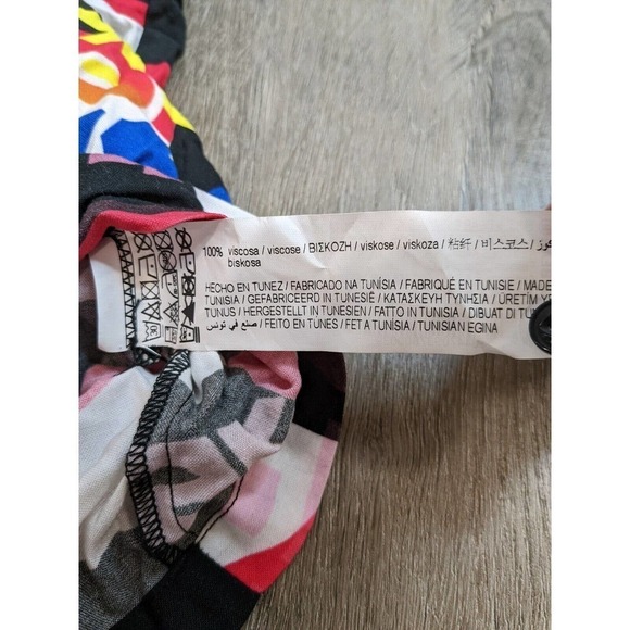 NWT Pull And Bear Casual Button Down Shirt Medium Men's Multicolored - Picture 4 of 9